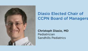 Diasio Elected Chair of CCPN Board of Managers